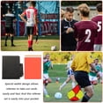 thumbnail image 3 of WASHWEPE 1 Set Football Game Accessories Red Yellow Portable PVC for Sports Enthusiasts, 3 of 8