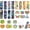 Cartoon, variant on 48 Pieces Anxiety Sensory Stickers with 2 Textured Sticker -Sensory Stickers for Kids & Adults - Anxiety Relief Sensory Strips for Office & Classroom Must Haves