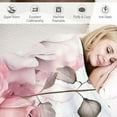 thumbnail image 3 of PRATYUS Flowers Throw Blanket for Sofa Couch Cozy Flannel Travel Outdoor Blanket All Seasons Super Soft Blanket 40x50in, 3 of 6