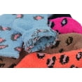 thumbnail image 7 of ToBeInStyle Women's Pack of 6 Soft Plush Warm Fuzzy Winter Socks - Leopard Spots, 7 of 7