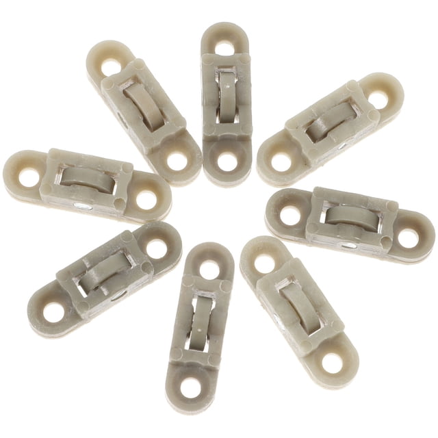 FUTUREORYY 20Set Metal PP Screen Window Roller for Sliding Doors and Windows Track Sliding Performance