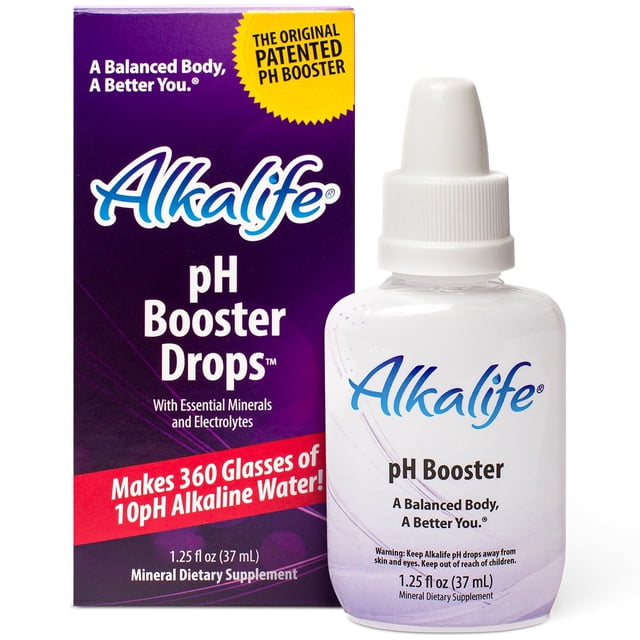 Gotas potenciadoras de pH Water Booster Alkalife, 37 ml
