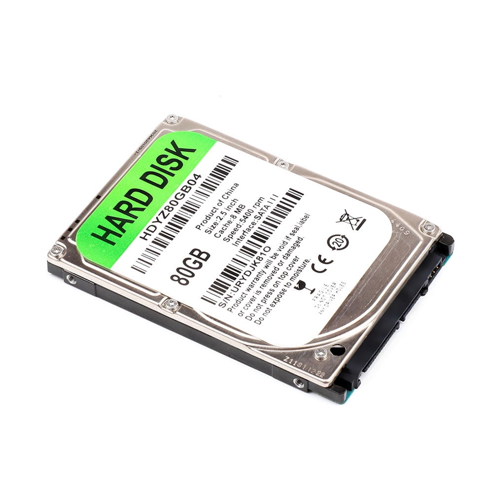 2.5 inch Mechanical Hard Disk SATA III Interface Laptop HDD 80GB