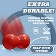thumbnail image 6 of BESTSKY Exercise Ball,35.4"*17.7"*17.7" Pilates Ball,Anti-Slip Birth Ball,Red, 6 of 7