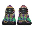 thumbnail image 5 of Mardi Gras Crawfish Shoes Sneakers for Women Men Black Size 11.5, 5 of 7