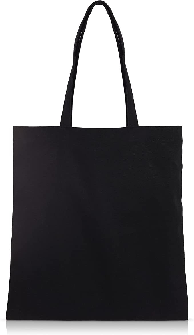 Cotton Canvas Tote Bags; Reusable Grocery Bags; Shopping Bags; Gift