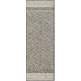 thumbnail image 7 of BoutiqueRugs Areli Contemporary Area Rug - Outdoor Safe - Dark Red, Black, Taupe - 18" x 18" Sample, 7 of 7