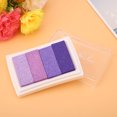 thumbnail image 2 of Stamp Ink Pad,DIY Cute Watercolors Ink Scrapbook Ink Pad Ink Padfor Rubber Stamp Breakthrough Technology, 2 of 9