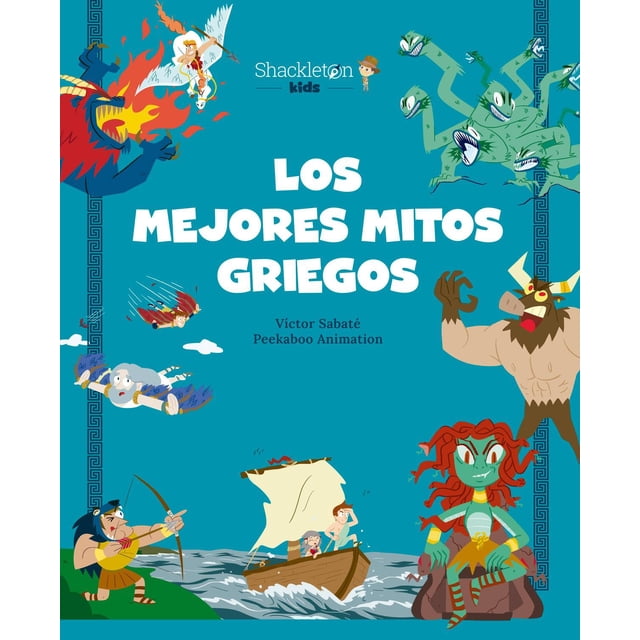 Libro Los Mejores Mitos Griegos Tapa Dura, Autor Victor Sabate, Editorial Shackleton Books
