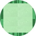 thumbnail image 1 of Ahgly Company Machine Washable Indoor Square Transitional Light Green Area Rugs, 3' Square, 1 of 7