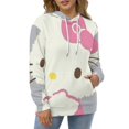 thumbnail image 5 of HELLO KITTY Hoodie with Pocket Anime for Men Women Couple Gift, 5 of 7