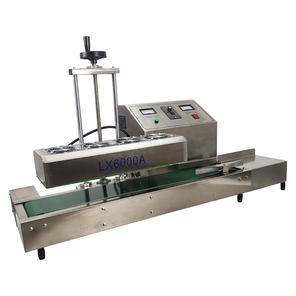 LX-6000 Continuous Induction Sealer Electromagnetic Induction Sealing Machine 220V