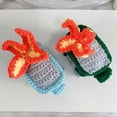 thumbnail image 5 of Basurero de Crochet en Forma de Incendio, Divertidas Muñecas de Crochet, Regalos de Crochet Hechos A Mano, Juguetes, Regalos para Amigos, 5 of 5