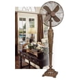 thumbnail image 3 of DecoBREEZE Pedestal Fan Adjustable Height 3-Speed Oscillating Fan, 16-Inch, Catalonia, 3 of 3