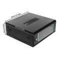 thumbnail image 2 of 4U 24" Deep Wall Mounted Network Server Rack Data Cabinet Enclosure Glass Front, 2 of 13
