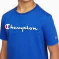 thumbnail image 3 of Champion Boys Signature Logo Short Sleeve Tee - Blue - Size Large, 3 of 5