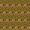 thumbnail image 1 of Ahgly Tapis de Zone Carré Transitionnel Lavable en Machine, Brun Cannelle, 6 Pieds Carré, 1 of 7