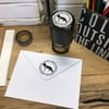Personalized Round Self-Inking Rubber Stamp - German Shepherd