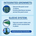 thumbnail image 3 of Swimline Hydrotools Ripstopper Winter Pool Cover for 25x45 Ft Above Ground Rectangle Pools, 3 of 7