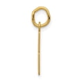 thumbnail image 2 of 14k Yellow Gold Small Number 8 Necklace Charm Pendant Charms, 2 of 8