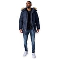 thumbnail image 6 of Jordan Craig Men Fairbanks Insulated Parka 3/4 Puffy Coat (Navy), 6 of 6