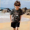 thumbnail image 5 of NORO ARK Kids Funny Graphic Print T-Shirt (3-14) Cute Animal Print Casual Short Sleeve Tee for Boys Girls Multicolor Size 7, 5 of 8