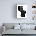 thumbnail image 3 of Becky Thorns 'Bathroom Puns IV Black' Canvas Art, 3 of 3
