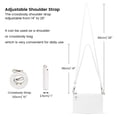 thumbnail image 4 of SENDEFN Small Crossbody Bags for Women Trendy Clutch Purse PU Leather Shoulder Bags with Adjustable Strap, 4 of 8