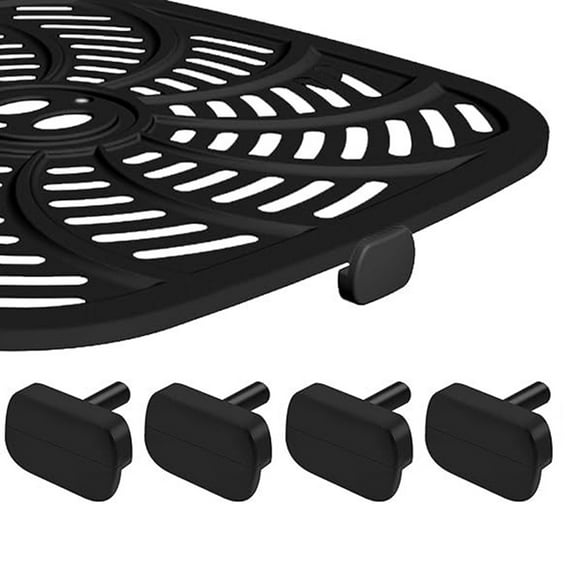 4/8Pcs Silicone Fryer Rubber Feet for Gourmia GAF856 GAF566 Heat Resistant Food Grade Scratch Protector Rubber Bumper Fryer Replacement Accessories