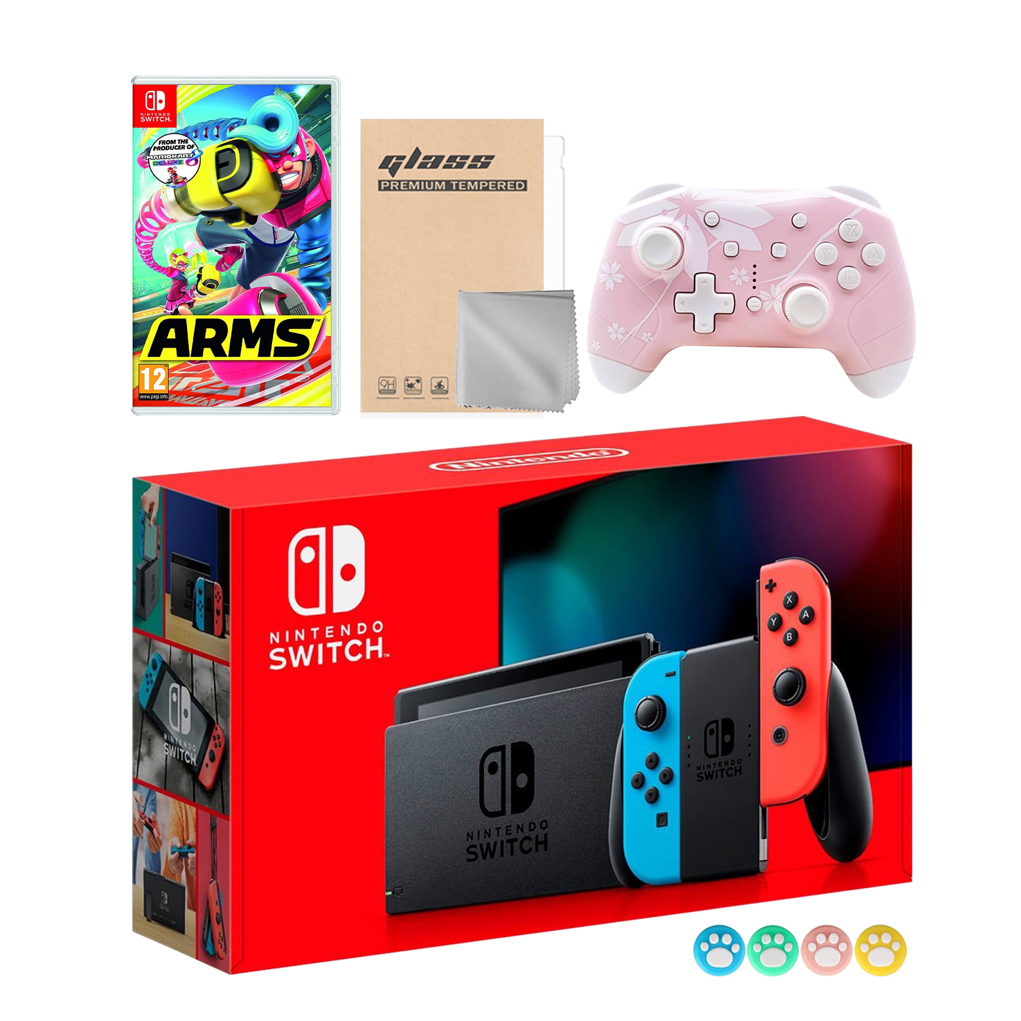 Nintendo Switch Neon Red Blue Joy-Con Console Set, Nigeria Ubuy