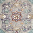 thumbnail image 6 of SAFAVIEH Aria Rosalin Traditional Area Rug, Blue/Cream, 6'5" x 6'5" Square, 6 of 6