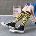 thumbnail image 5 of Naloa Insects Of Flowers Knee Socks, High Socks Long Stretchy Sock Women Knee High Stocking, Long Socks for Women, 5 of 6