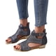 thumbnail image 4 of Zapatos de mujer con cremallera y sandalias ahuecadas con diamantes de imitación y boca de pescado de verano para mujer Wmkox8yii  shjk4825, 4 of 7