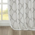 thumbnail image 3 of Gracie Mills Ondine Scroll Geometric Fretwork Grommet Window Curtain Panel - GRACE-160, 3 of 3