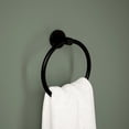 thumbnail image 2 of Peerless PA347-BL Precept Towel Ring, Matte Black, 2 of 8