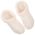thumbnail image 5 of PartyKindom Thickened White Fuzzy Insoles for Home Use Slipper Inserts 2Pairs, 5 of 8
