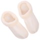 thumbnail image 3 of 1 par de pantuflas cálidas de invierno con plantillas de felpa gruesas y extraíbles., 3 of 5