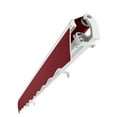 thumbnail image 6 of Awntech 18 Ft Maui Left Motorized Heavy Duty Patio Retractable Awning (216in x 9.25in x 120in), Burgundy, 6 of 8