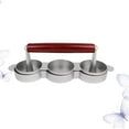thumbnail image 6 of Worgeous DIY Patty Maker Meat Press Tool Burger Maker Mold with 3 Compartments, 6 of 7