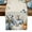 Beige, variant on ERUNPONLY Thanksgiving Cattle Table Runner - 36 Inch Long Fall Pumpkin Sunflower Maple Leaf Autumn Cotton Linen Blended Dress Scarves Farmhouse Table Runner for Kitchen Dining, Coffee Table, 13"x36"
