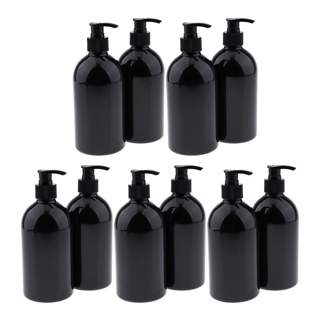 Botella de bomba de loción de 500 ml,Dispensadores de jabón de recargables,Jabón de de loción vacías, de champú vacía bomba,Bomba de de shamjiam Botella de bomba de loción de 500 ml