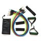 thumbnail image 2 of 5-Pack Exercise Bands with Handles / Resistance Bands / Rubber Bands, 2 of 5