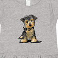 thumbnail image 4 of Inktastic Little Gent Yorkie Girls Toddler Dress, 4 of 5