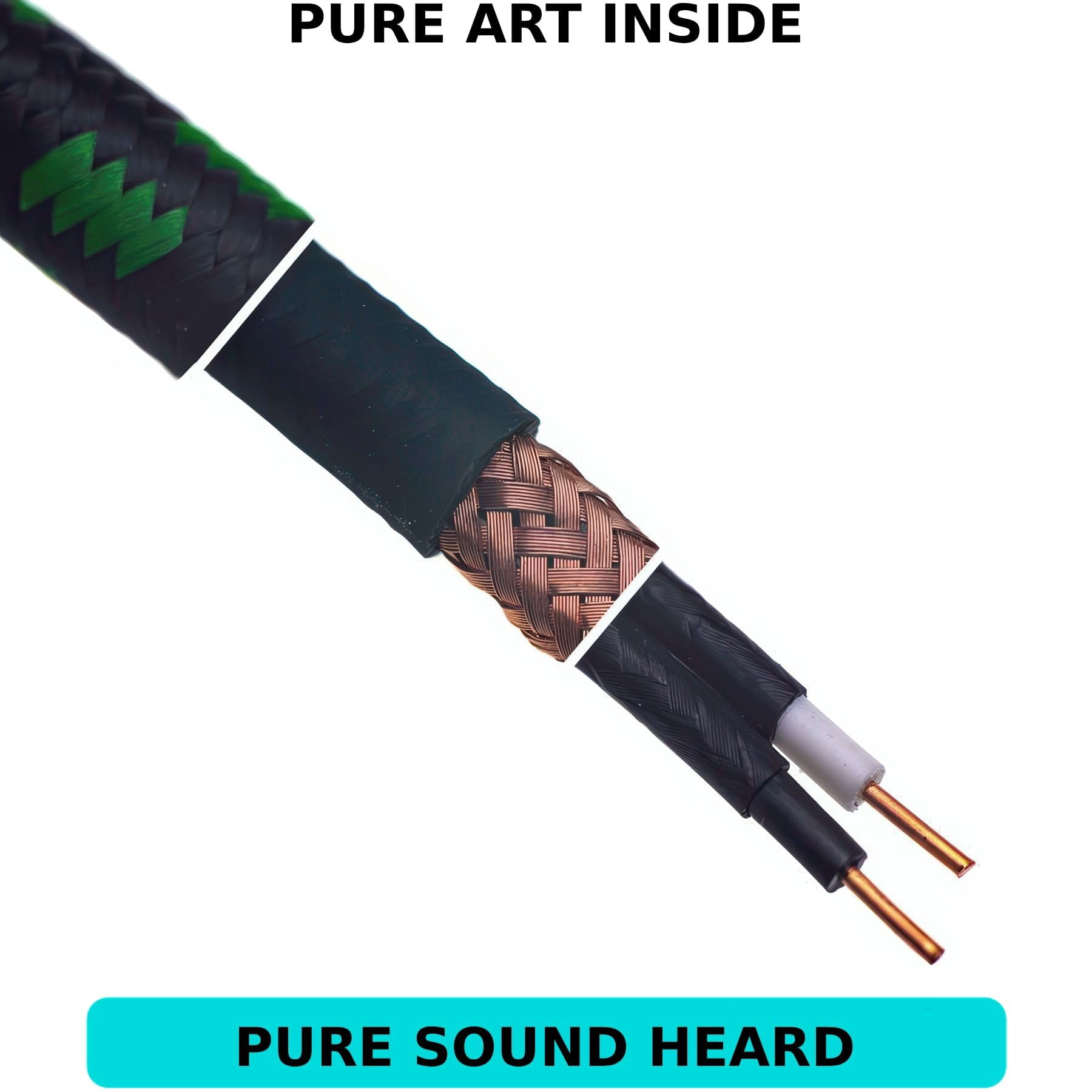 Evidence Audio The Lyric HG Instrument Cable Straight to Straight Plugs 10 feet 3 m