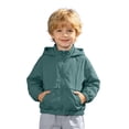 thumbnail image 3 of Liyamei Kids Lightweight Hooded Jacket with Zipper for Fall Windproof Outerwear Size 7-8 Years, 3 of 7