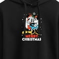 thumbnail image 3 of Disney - Merry Christmas - Juniors Cropped Pullover Hoodie, 3 of 5