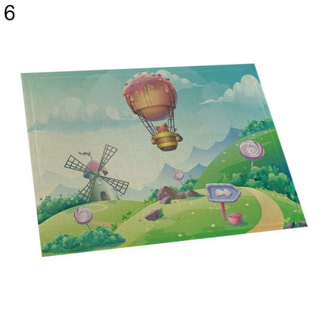 

Baiwo 42x32cm Underwater Scene Print Heat Insulation Coaster Placemat Pad Table Decor