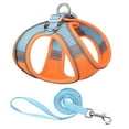thumbnail image 3 of Soft Mesh Puppy Vest Harness Adjustable Pet Lead Chest Walking Leash For Dog Cat, 3 of 5