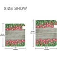thumbnail image 3 of Spring Mailbox Covers, Red Tulip Flowers Mailbox Covers Oxford Cloth Post Box Cover with Magnetic Strip for Garden Yard Decor, 3 of 6