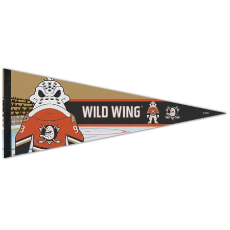 WinCraft Anaheim Ducks 12 x 30 Wild Wing Premium Pennant
